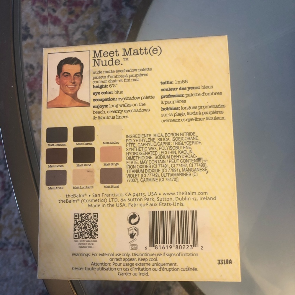 TheBalm Meet Matt(e) Nude Eyeshadow Palette - Picture 5 of 9